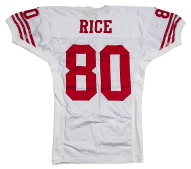 1994 Jerry Rice Game Used San Francisco 49ers Jersey (49ers Team Purchased stamp)